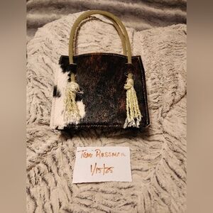 Holy Cow Couture Mini Rope Purse